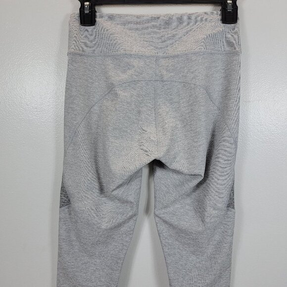 42. Outdoor Voices Women Gray  Mid Rise Two tone 3/4 Legging Pants Size Small - Picture 8 of 11